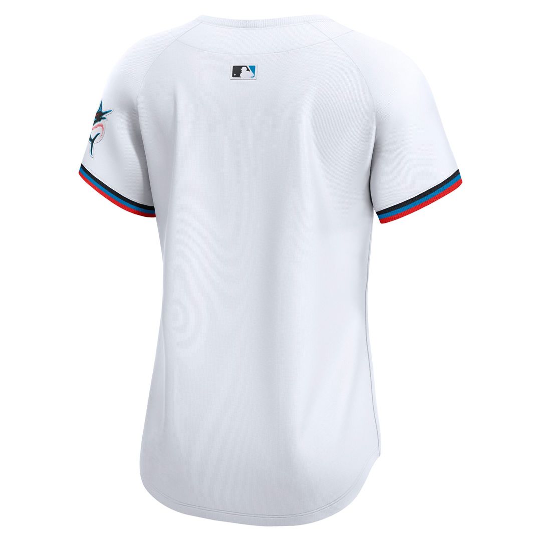 Miami Marlins Nike Women's Home Limited Jersey - White Team Jersey Sports Fan Apparel