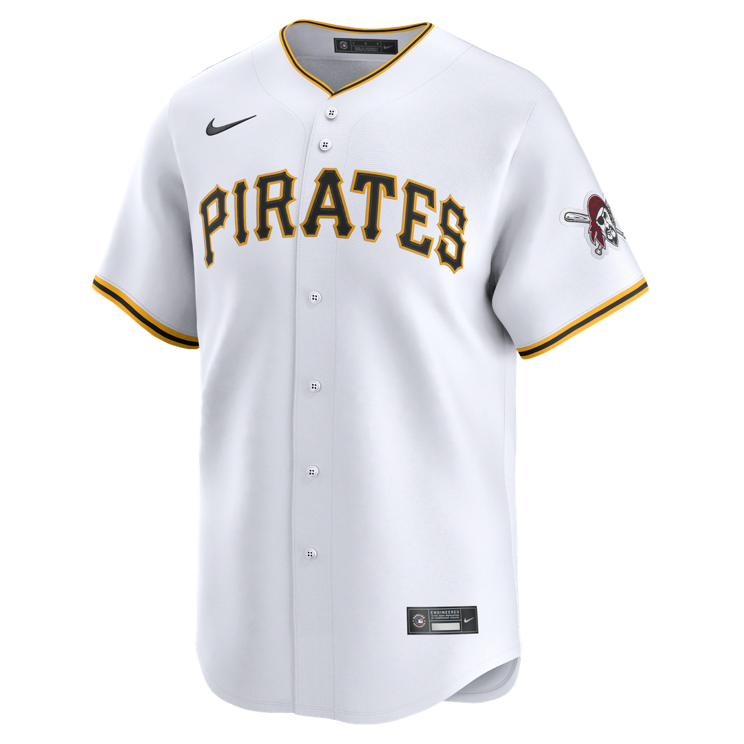 Pittsburgh Pirates Nike Home Limited Jersey - White Team Jersey Sports Fan Apparel