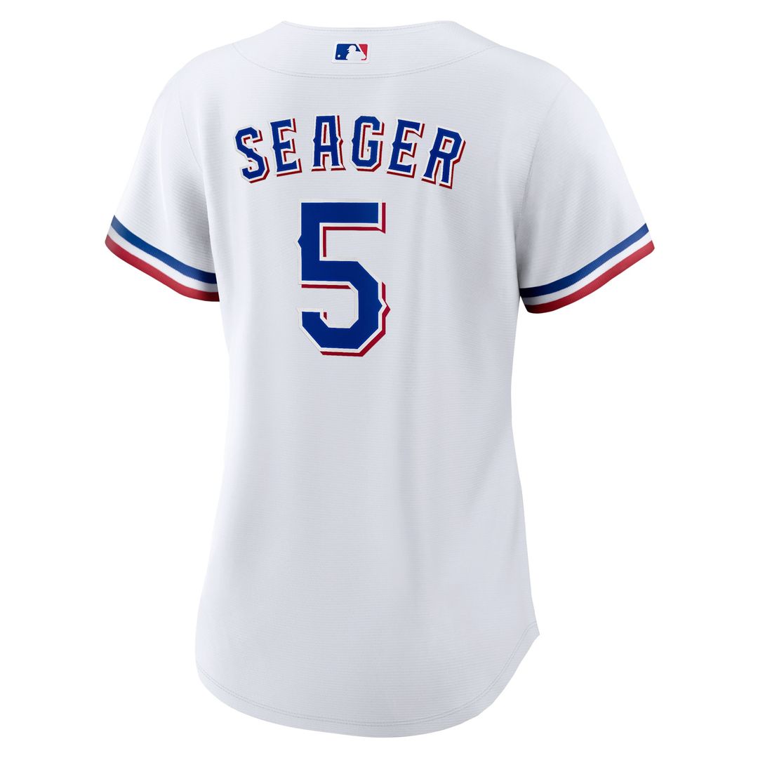 Texas Rangers Corey Seager Nike Women's Home Replica Player Jersey - White Team Jersey Sports Fan Apparel