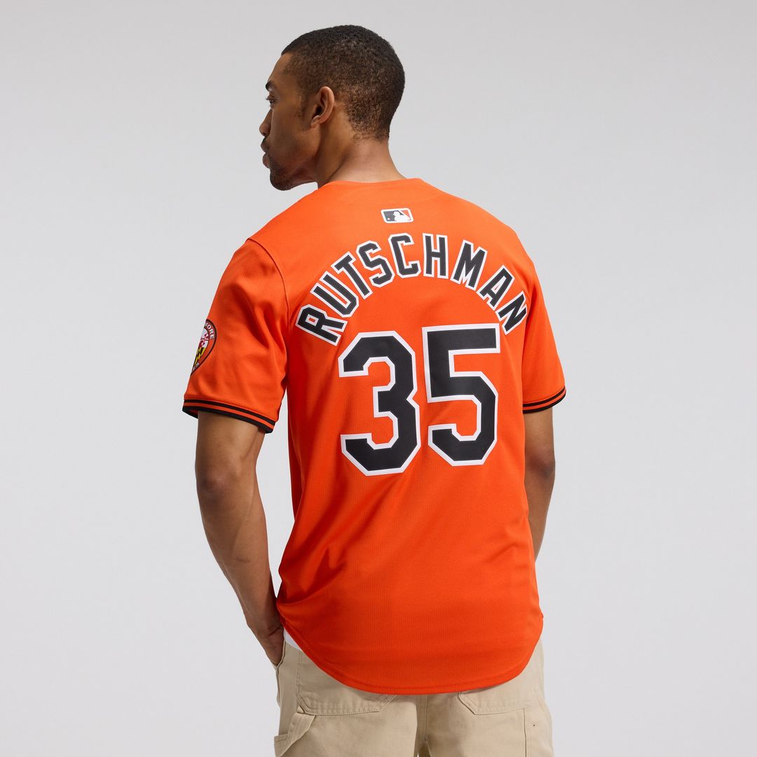 Baltimore Orioles Adley Rutschman Nike 2nd Alternate Limited Player Jersey - Orange Team Jersey Sports Fan Apparel