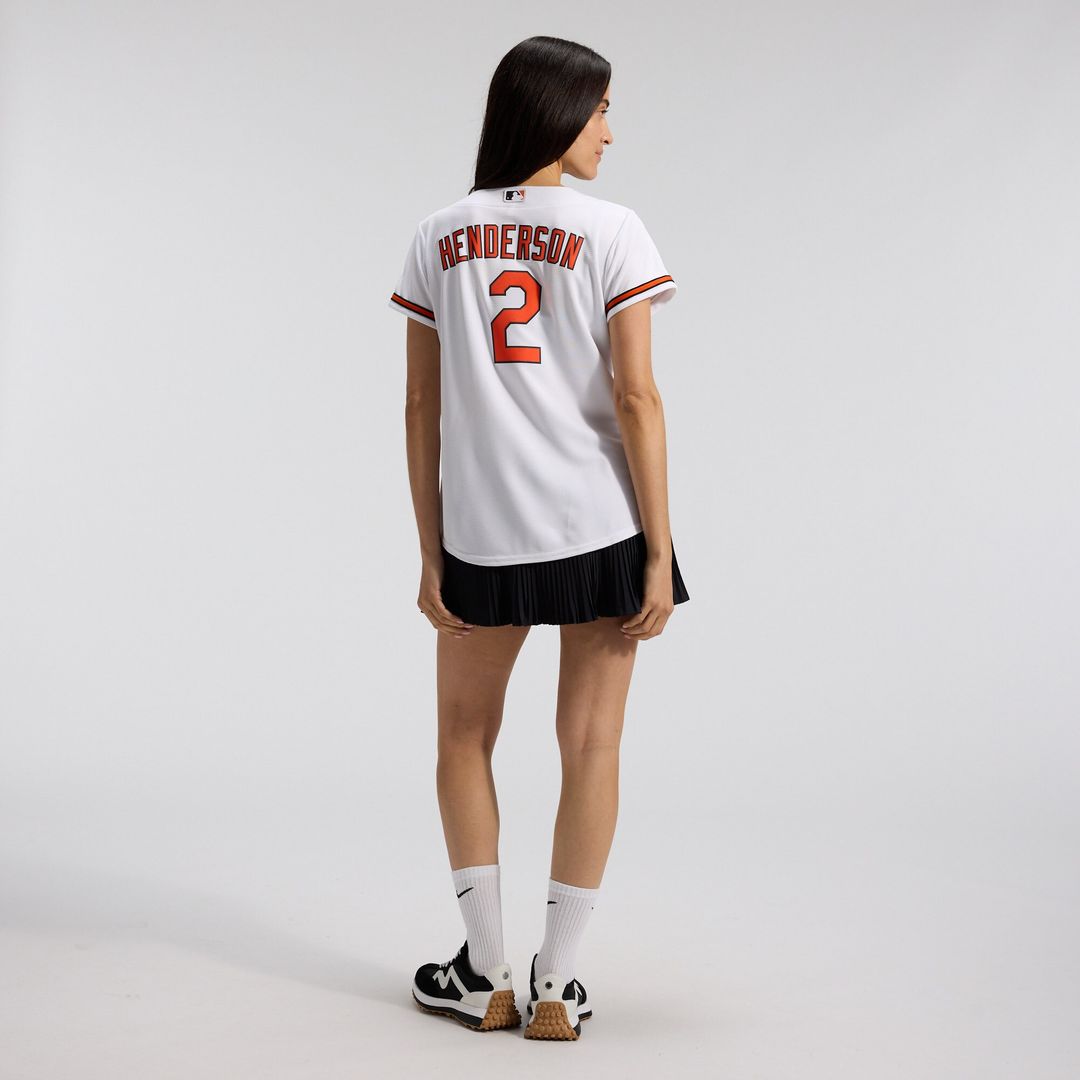 Baltimore Orioles Gunnar Henderson Nike Women's Replica Player Jersey - White Team Jersey Sports Fan Apparel