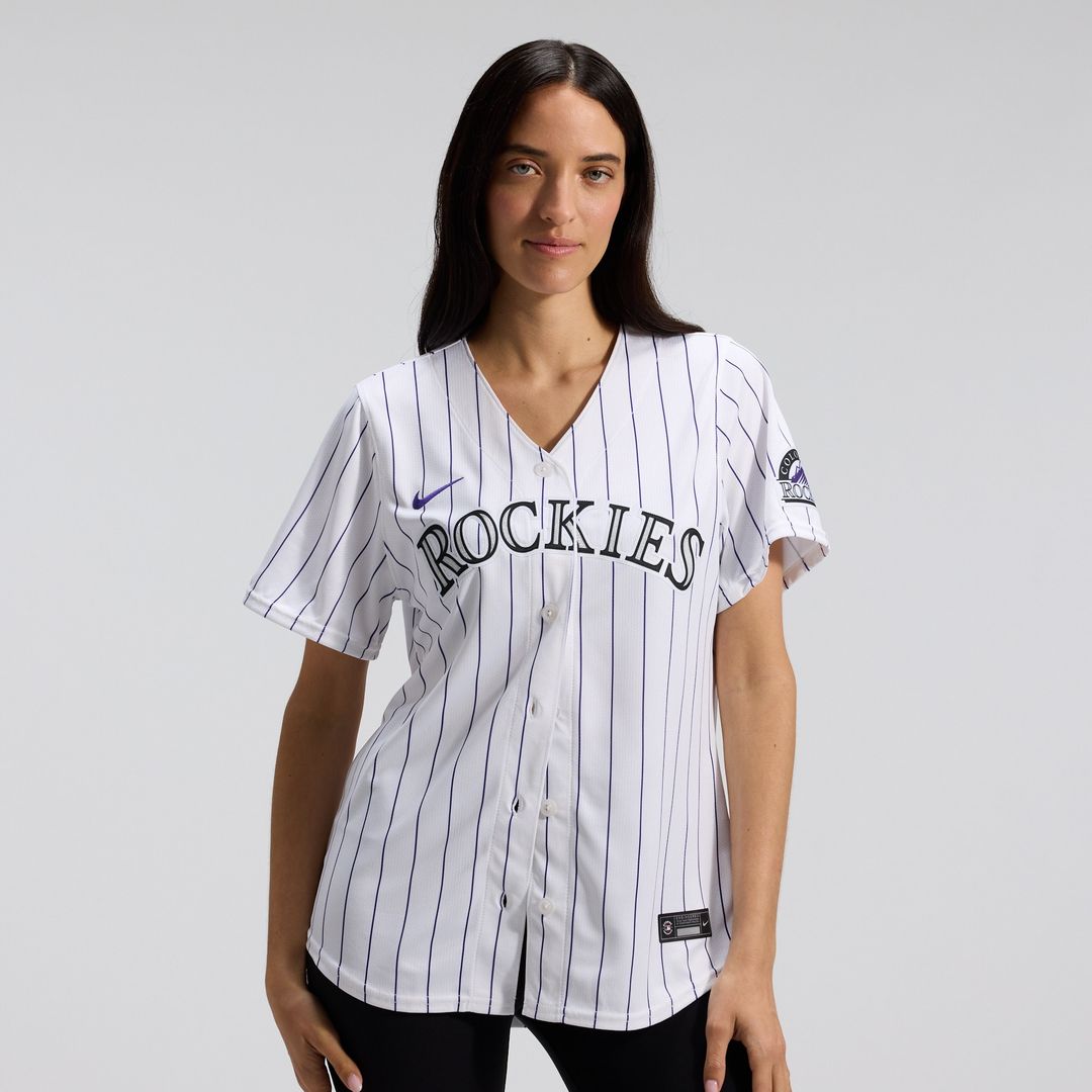 Colorado Rockies Nike Women's Home Limited Jersey - White Team Jersey Sports Fan Apparel