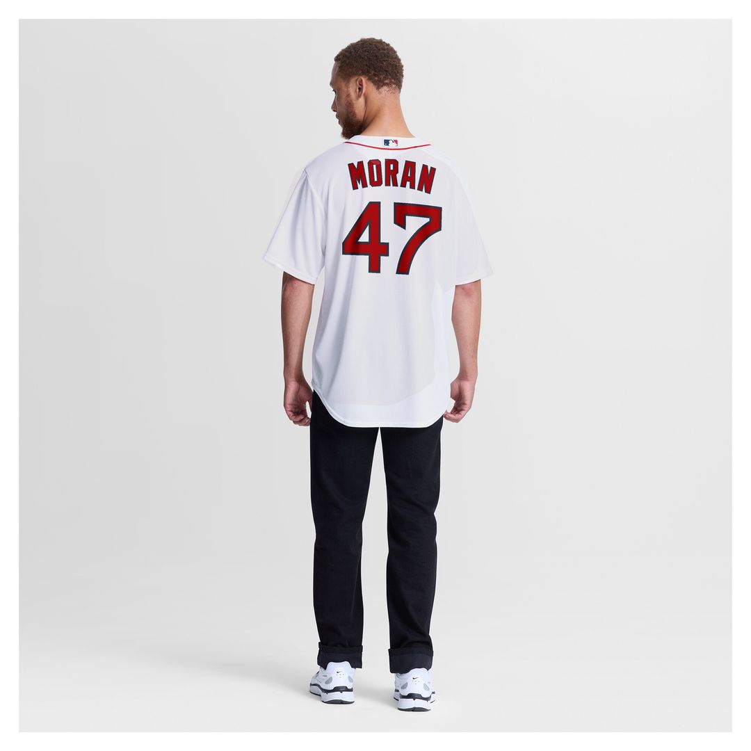 Boston Red Sox Jovani Moran Nike Home Replica Jersey - White Team Jersey Sports Fan Apparel