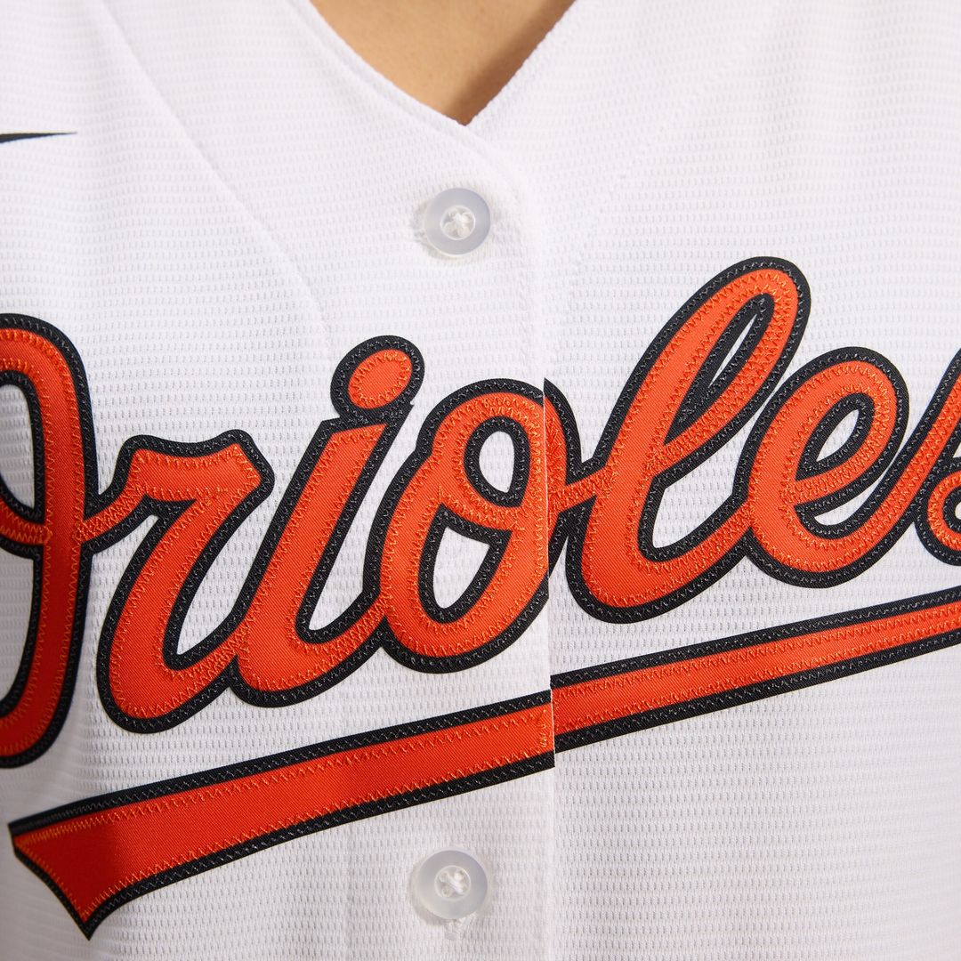 Baltimore Orioles Gunnar Henderson Nike Women's Replica Player Jersey - White Team Jersey Sports Fan Apparel