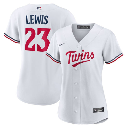 Minnesota Twins Royce Lewis Nike Women's Home Replica Jersey - White Team Jersey Sports Fan Apparel
