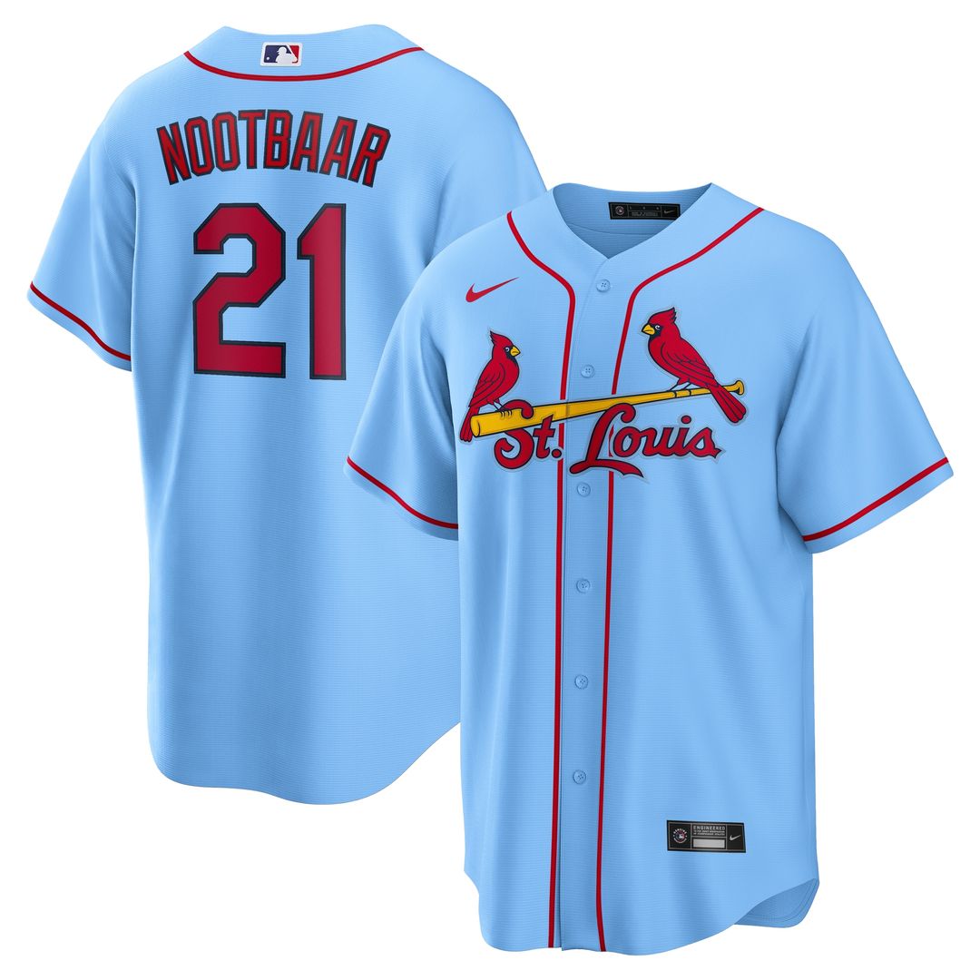 St. Louis Cardinals Lars Nootbaar Nike Home Replica Jersey - White Team Jersey Sports Fan Apparel