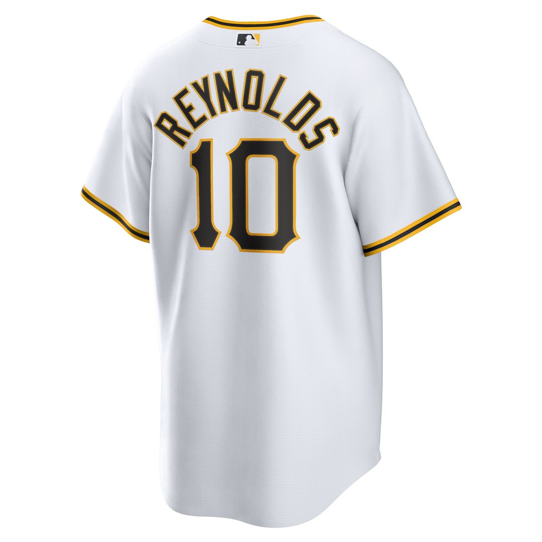Pittsburgh Pirates Bryan Reynolds Nike Replica Player Jersey - White Team Jersey Sports Fan Apparel