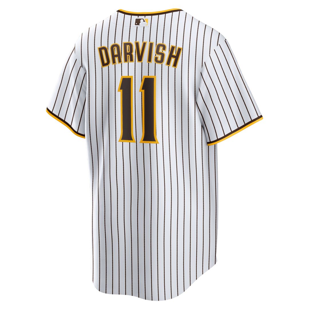 San Diego Padres Yu Darvish Nike Home Replica Player Jersey - White Team Jersey Sports Fan Apparel