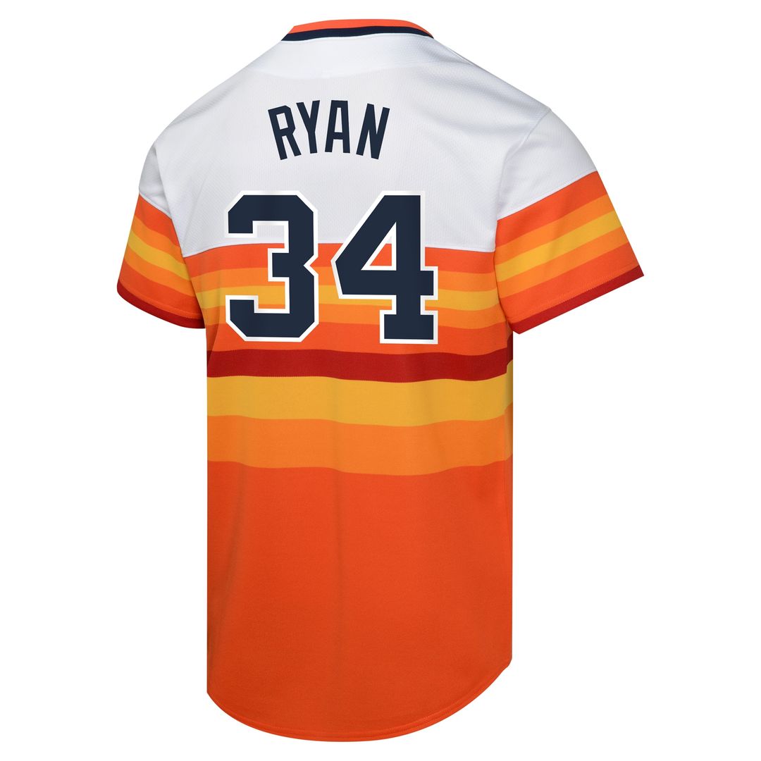 Houston Astros Nolan Ryan Nike Youth Cooperstown Limited Player Jersey - White Team Jersey Sports Fan Apparel