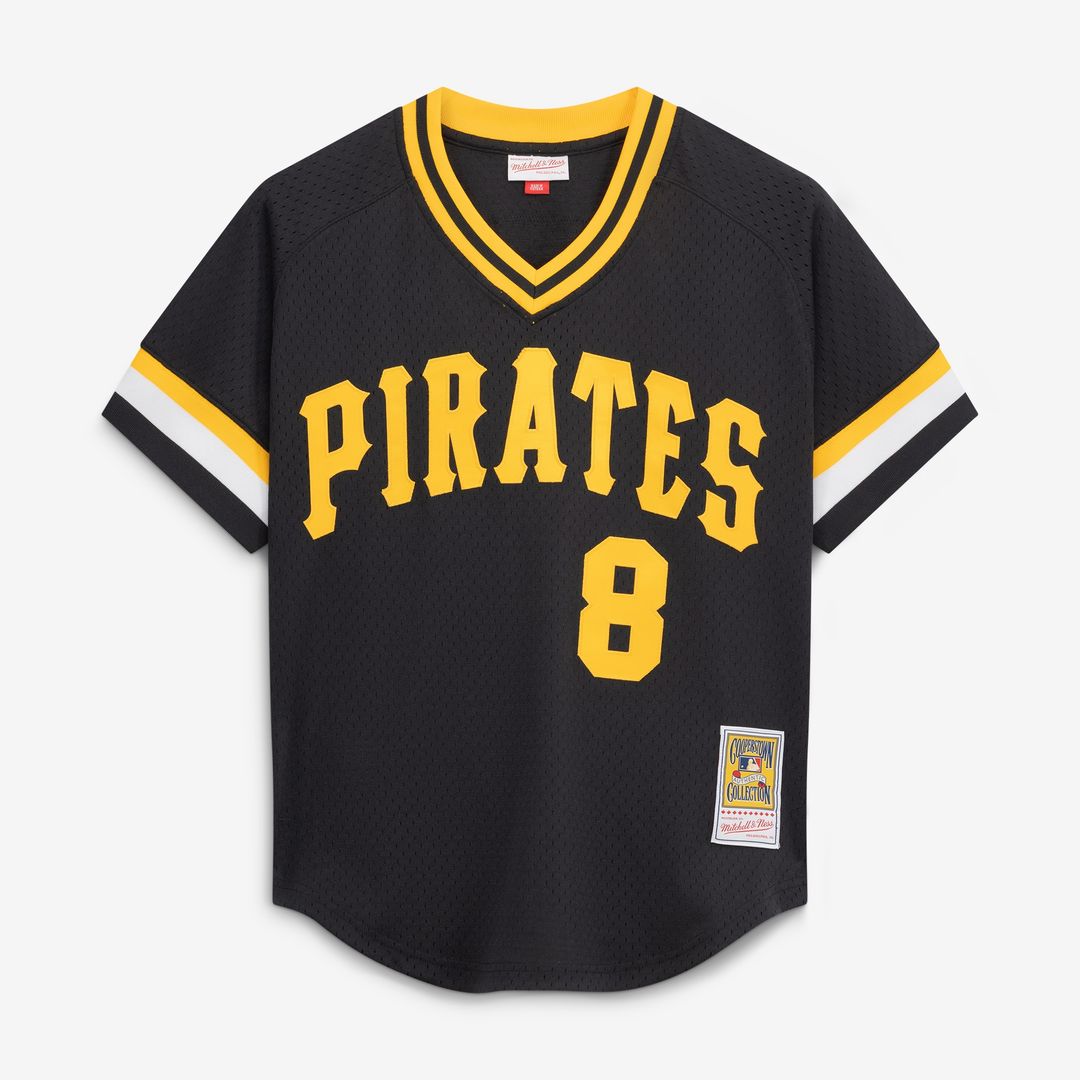 Pittsburgh Pirates Willie Stargell Mitchell & Ness Authentic Batting Practice Jersey - Black Team Jersey Sports Fan Apparel