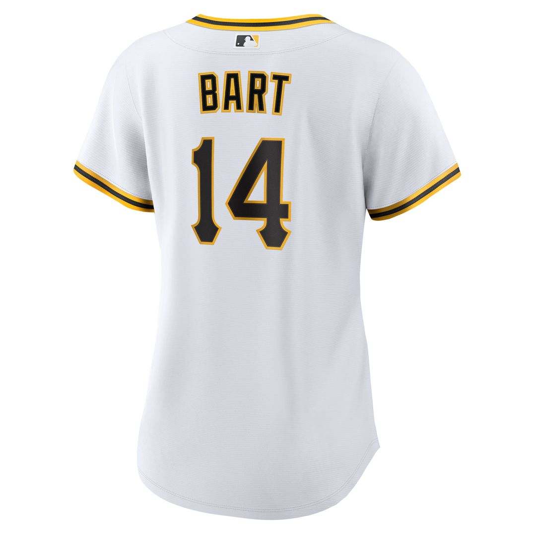 Pittsburgh Pirates Joey Bart Nike Women's Home Replica Jersey - White Team Jersey Sports Fan Apparel