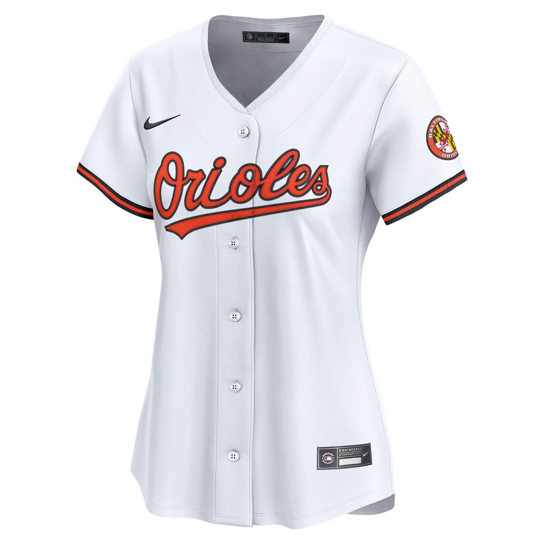 Baltimore Orioles Nike Women's Home Limited Jersey - White Team Jersey Sports Fan Apparel