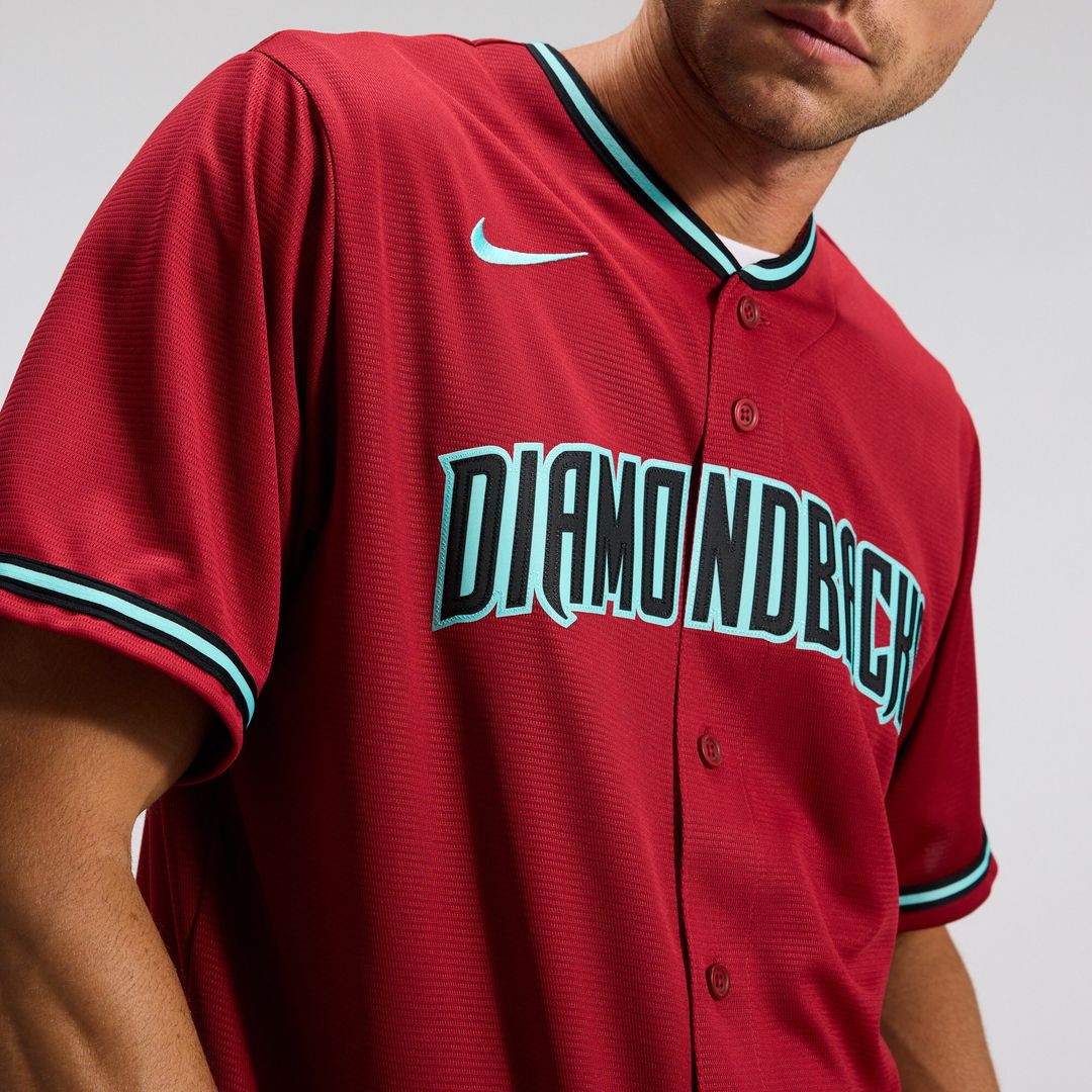 Arizona Diamondbacks Corbin Carroll Nike Alternate 2 Replica Jersey - Crimson Team Jersey Sports Fan Apparel