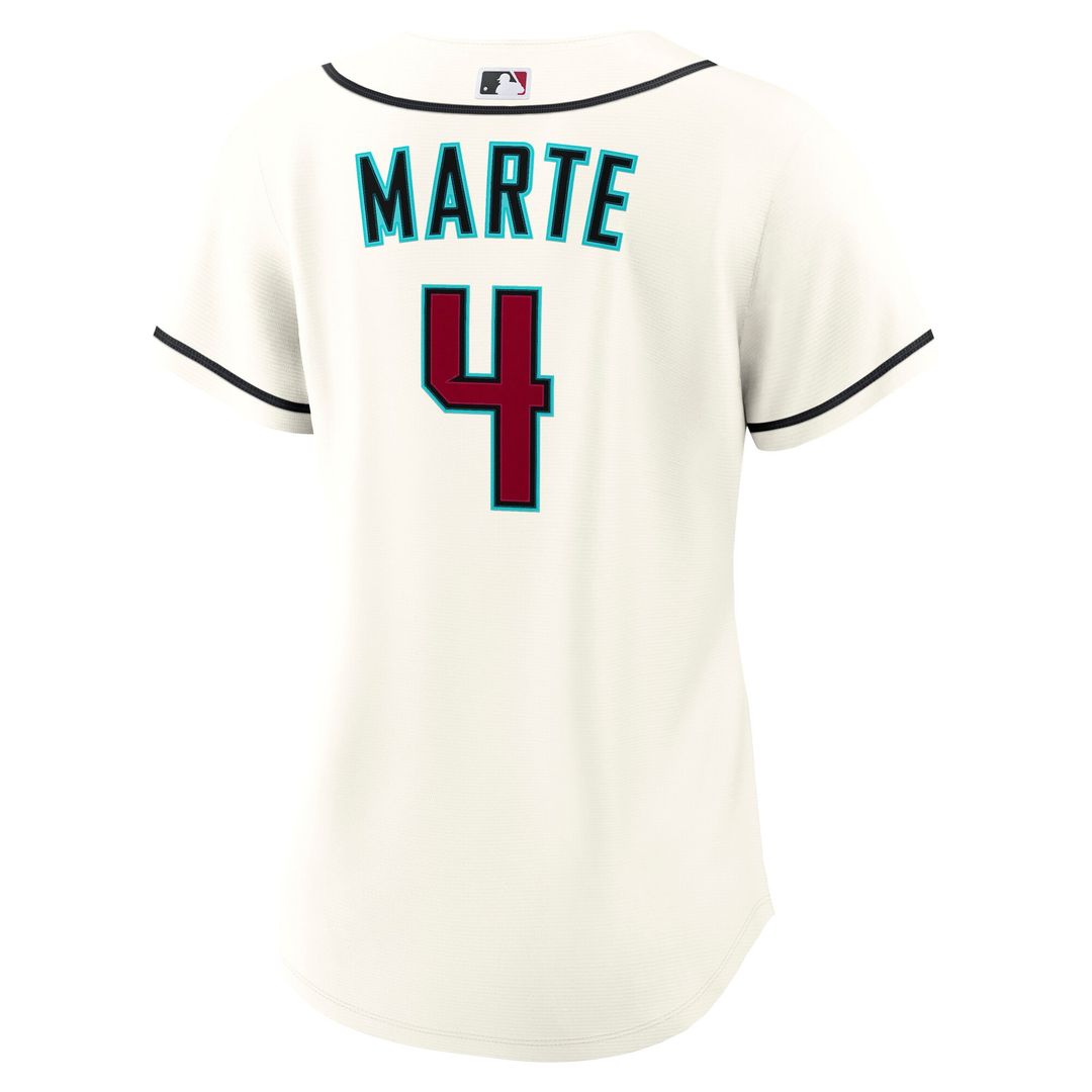 Arizona Diamondbacks Ketel Marte Nike Women's Home Replica Jersey - Cream Team Jersey Sports Fan Apparel
