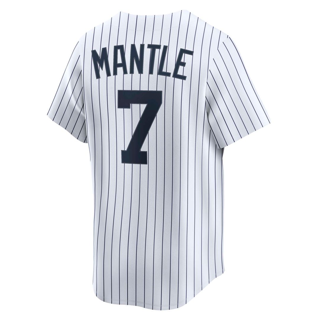 New York Yankees Mickey Mantle Nike Throwback Cooperstown Limited Jersey - White Team Jersey Sports Fan Apparel