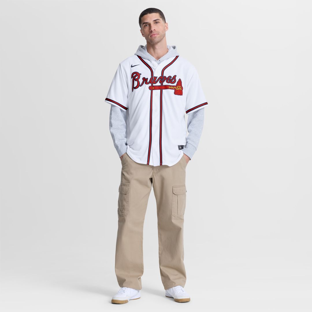 Atlanta Braves Matt Olson Nike Home Replica Jersey - White Team Jersey Sports Fan Apparel