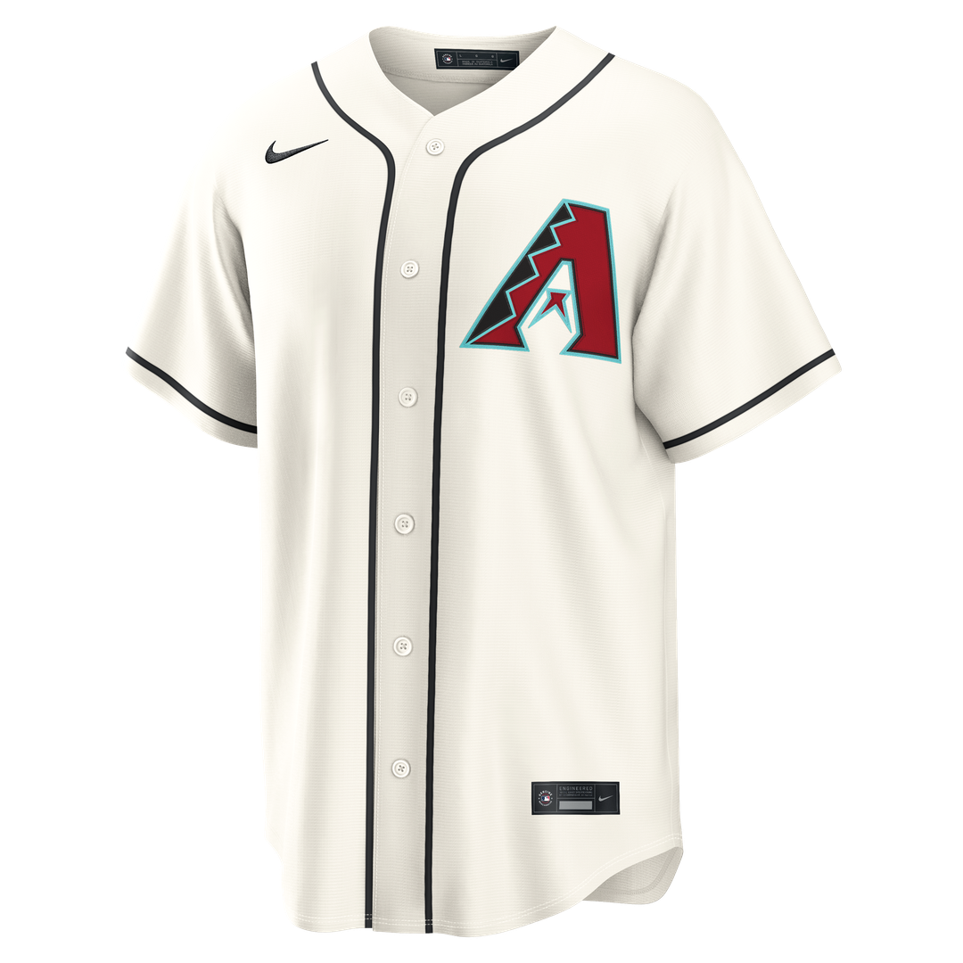 Arizona Diamondbacks Corbin Carroll Nike Home Replica Jersey - Cream Team Jersey Sports Fan Apparel