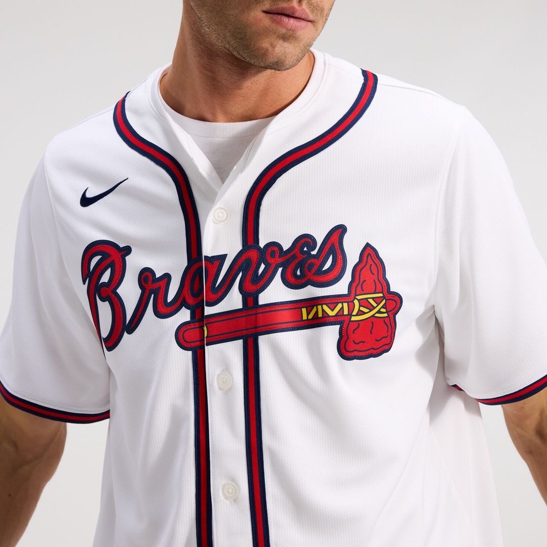 Atlanta Braves Nike Home Limited Jersey - White Team Jersey Sports Fan Apparel