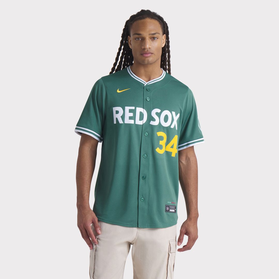 Boston Red Sox David Ortiz Nike 2025 City Connect Limited Retired Player Jersey - Green Team Jersey Sports Fan Apparel