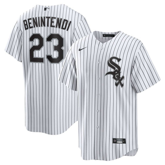 Chicago White Sox Andrew Benintendi Nike Home Player Jersey - White/Black Team Jersey Sports Fan Apparel