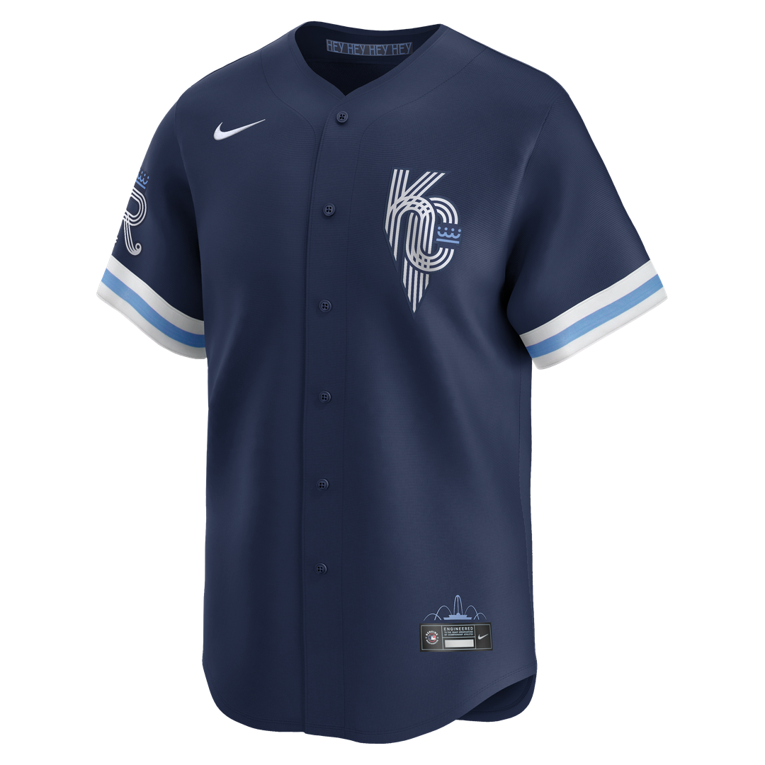 Kansas City Royals Nike City Connect Limited Jersey - Navy Team Jersey Sports Fan Apparel