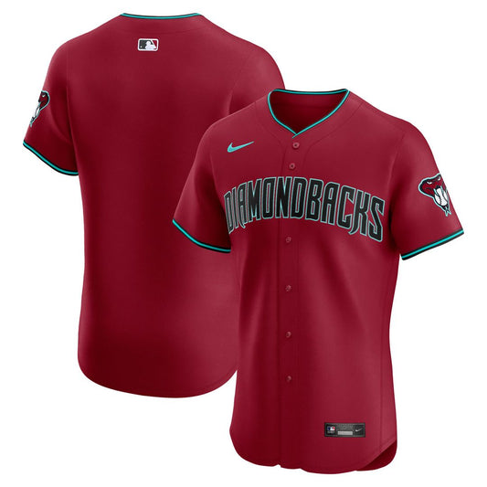 Arizona Diamondbacks Nike Alternate 2 Elite Jersey - Red Team Jersey Sports Fan Apparel