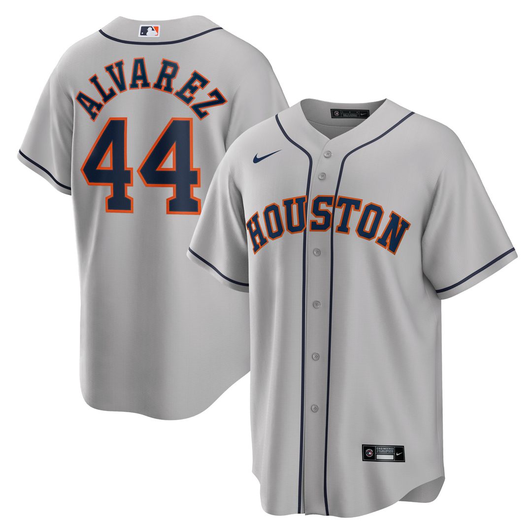 Houston Astros Yordan Álvarez Nike Alternate Replica Player Jersey - Orange Team Jersey Sports Fan Apparel
