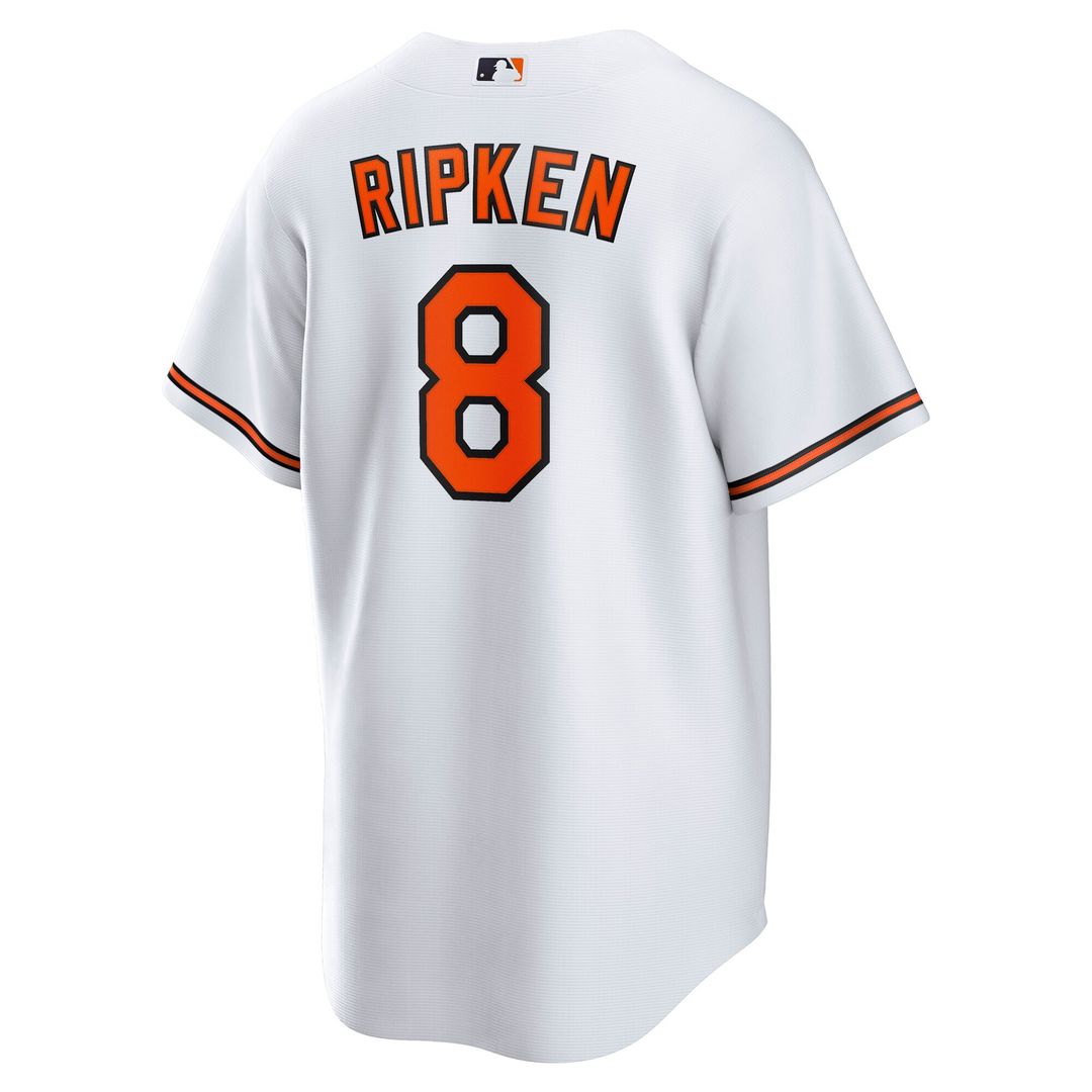 Baltimore Orioles Cal Ripken Jr. Nike Throwback Replica Player Jersey - White Team Jersey Sports Fan Apparel