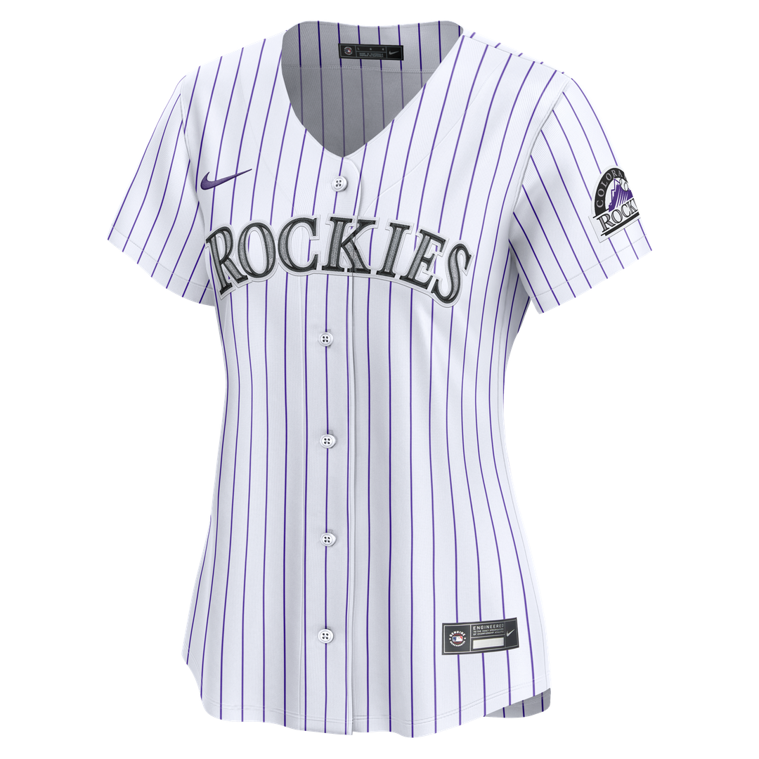 Colorado Rockies Nike Women's Home Limited Jersey - White Team Jersey Sports Fan Apparel