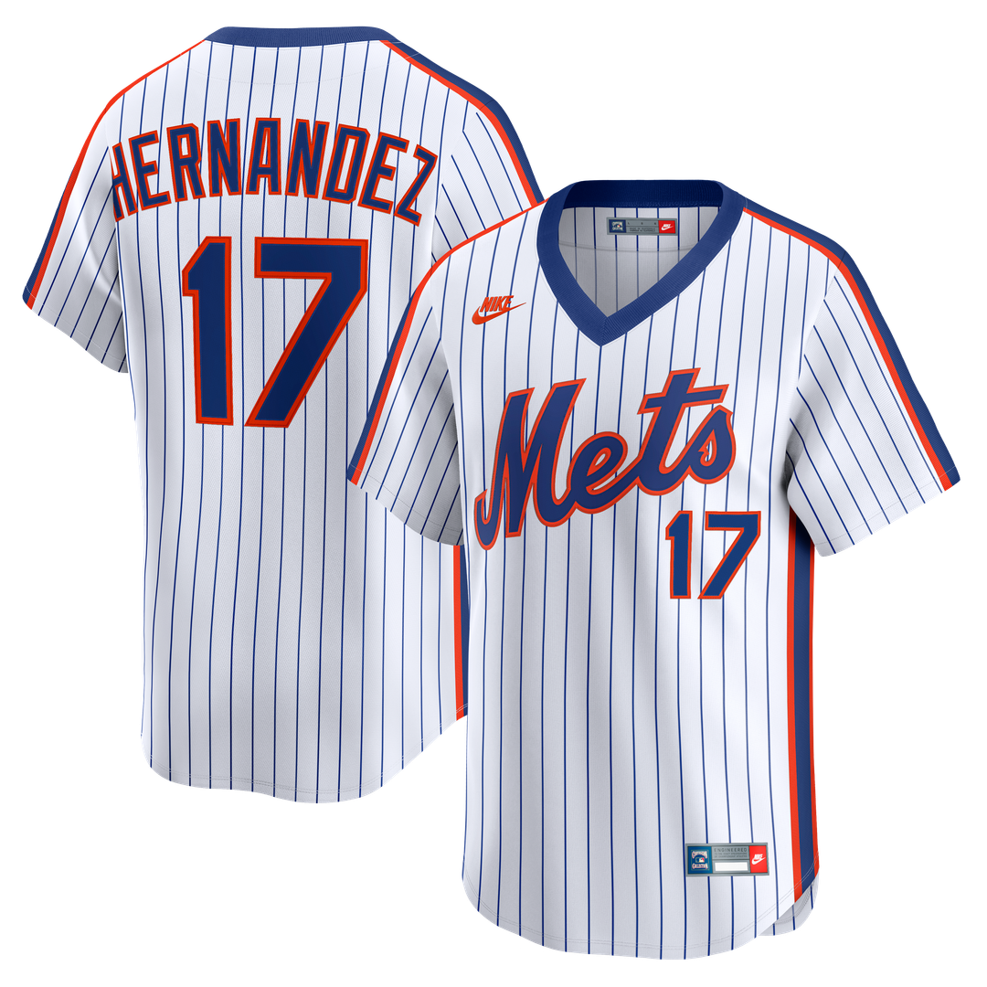 New York Mets Keith Hernandez Nike Cooperstown Limited Jersey - White Team Jersey Sports Fan Apparel