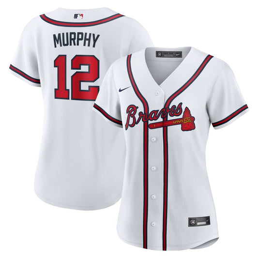 Atlanta Braves Sean Murphy Nike Women's Home Replica Jersey - White Team Jersey Sports Fan Apparel