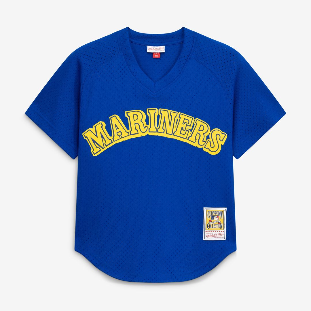 Seattle Mariners Ken Griffey Jr. Mitchell & Ness Authentic Batting Practice Jersey - Royal Team Jersey Sports Fan Apparel