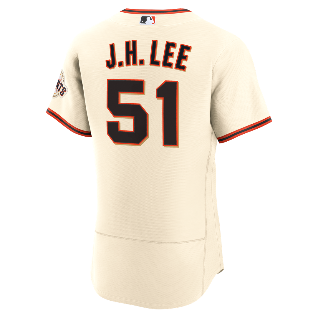 San Francisco Giants Jung Hoo Lee Nike Home Authentic Jersey - Cream Team Jersey Sports Fan Apparel