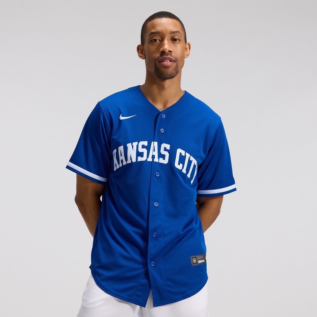 Kansas City Royals Nike Alternate Replica Team Jersey - Royal Team Jersey Sports Fan Apparel