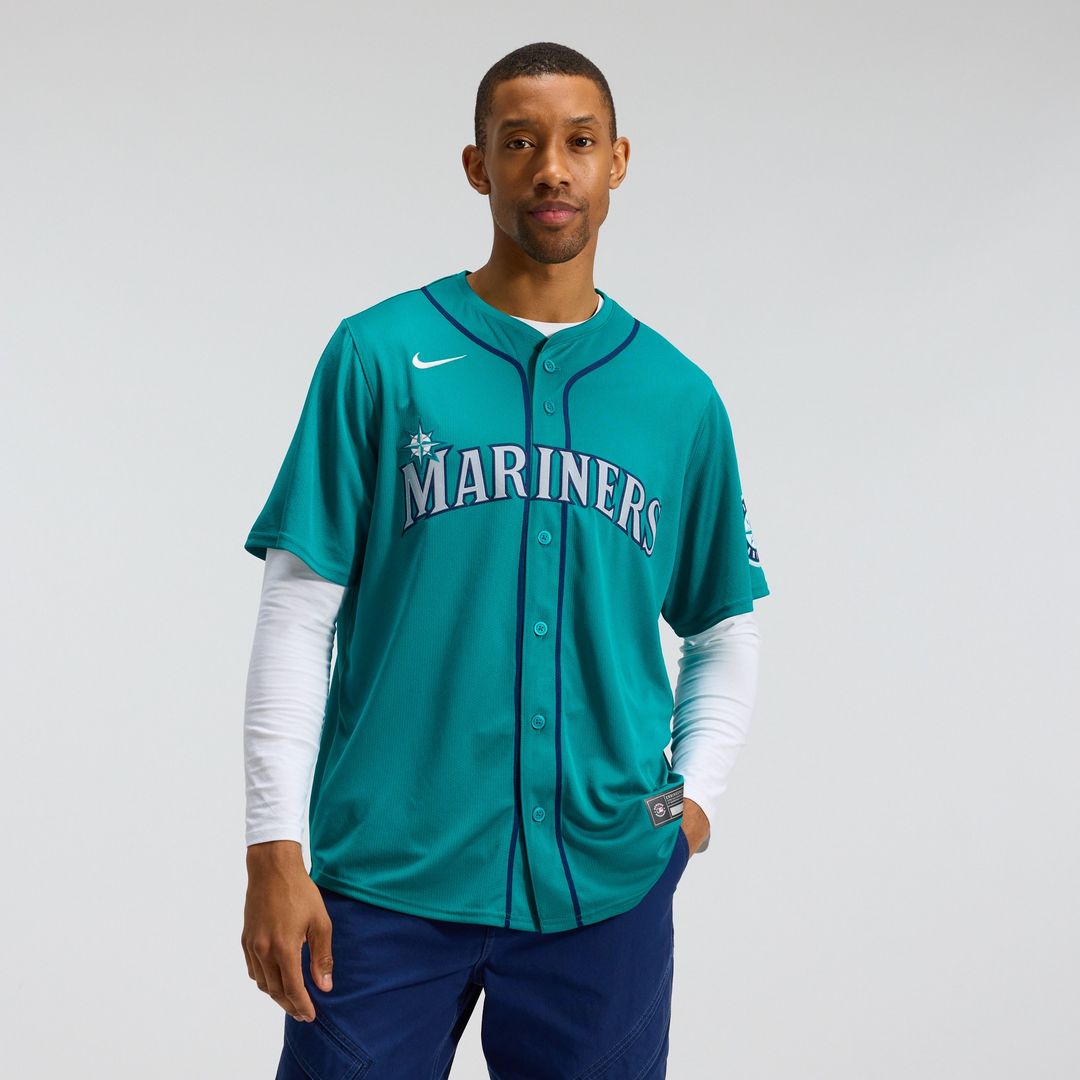 Seattle Mariners Cal Raleigh Nike Alternate Limited Jersey - Teal Team Jersey Sports Fan Apparel