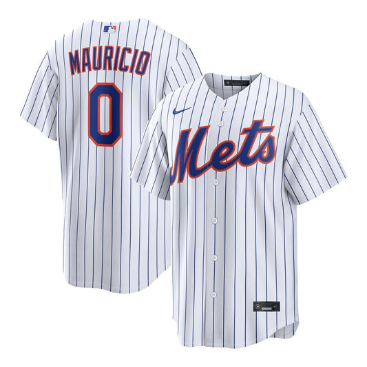 New York Mets Ronny Mauricio Nike Home Replica Jersey - White Team Jersey Sports Fan Apparel