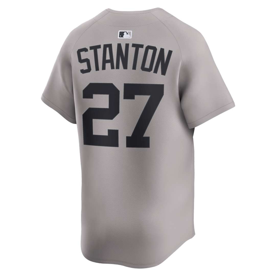 New York Yankees Giancarlo Stanton Nike Road Limited Jersey - Gray Team Jersey Sports Fan Apparel