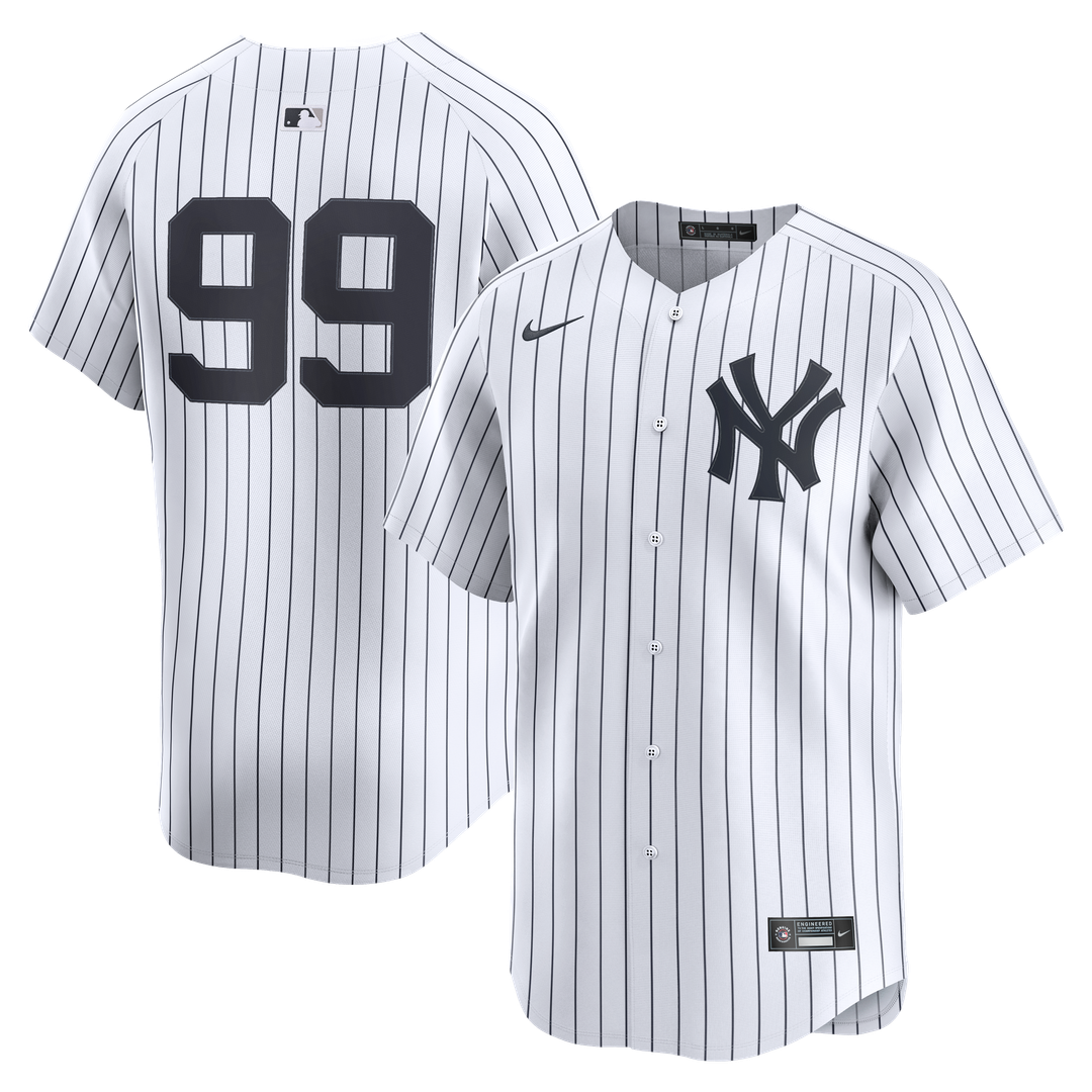 New York Yankees Aaron Judge Nike Home Limited Player Jersey - White Team Jersey Sports Fan Apparel