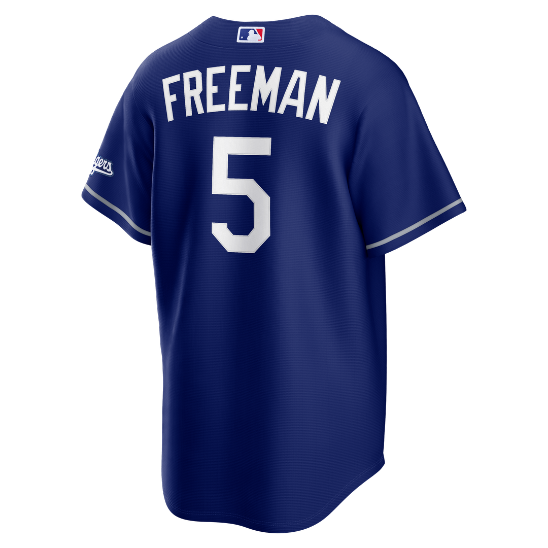 Los Angeles Dodgers Freddie Freeman Nike Alternate Stadium Jersey - Royal Team Jersey Sports Fan Apparel