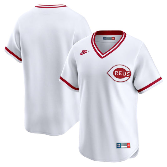 Cincinnati Reds Nike Cooperstown Limited Jersey - White Team Jersey Sports Fan Apparel