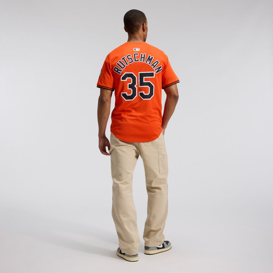 Baltimore Orioles Adley Rutschman Nike 2nd Alternate Limited Player Jersey - Orange Team Jersey Sports Fan Apparel