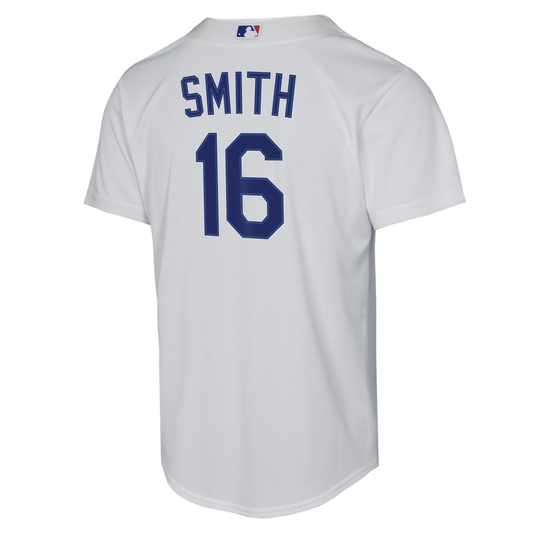 Los Angeles Dodgers Will Smith Nike Youth Home Replica Jersey - White Team Jersey Sports Fan Apparel