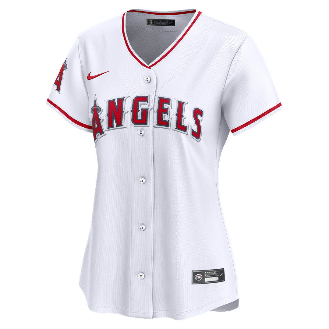 Los Angeles Angels Nike Women's Home Limited Jersey - White Team Jersey Sports Fan Apparel
