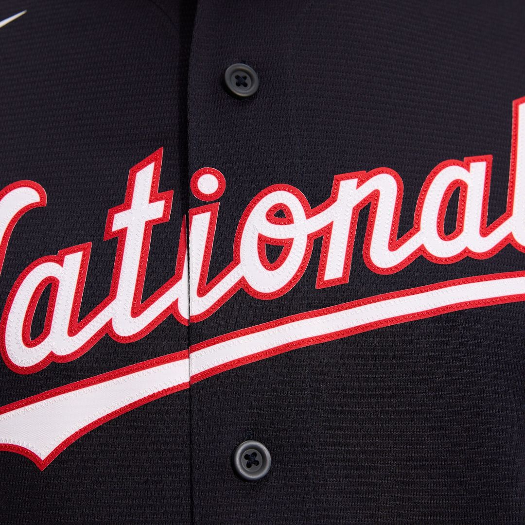 Washington Nationals Dylan Crews Nike Alternate Replica Jersey - Navy Team Jersey Sports Fan Apparel