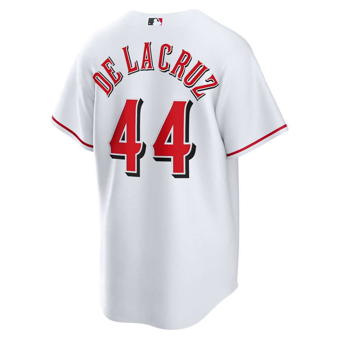Cincinnati Reds Elly De La Cruz Nike Alternate 2 Replica Jersey - White Team Jersey Sports Fan Apparel