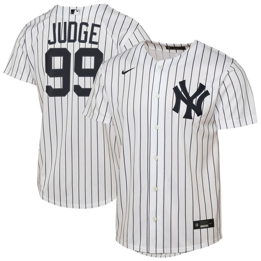 New York Yankees Aaron Judge Nike Youth Home Replica Player Jersey - White Team Jersey Sports Fan Apparel