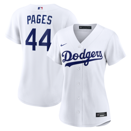 Los Angeles Dodgers Andy Pages Nike Women's Home Replica Jersey - White Team Jersey Sports Fan Apparel