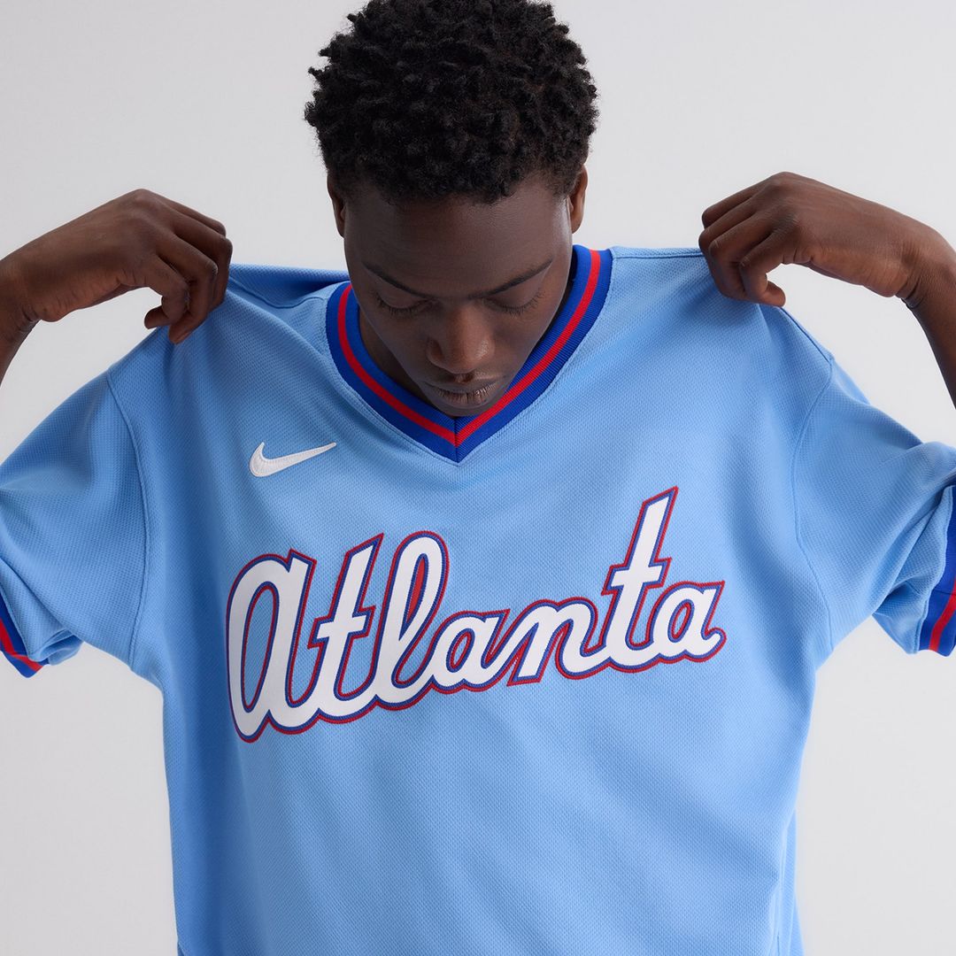 Atlanta Braves Nike 2026 City Connect Authentic Jersey - Powder Blue Team Jersey Sports Fan Apparel