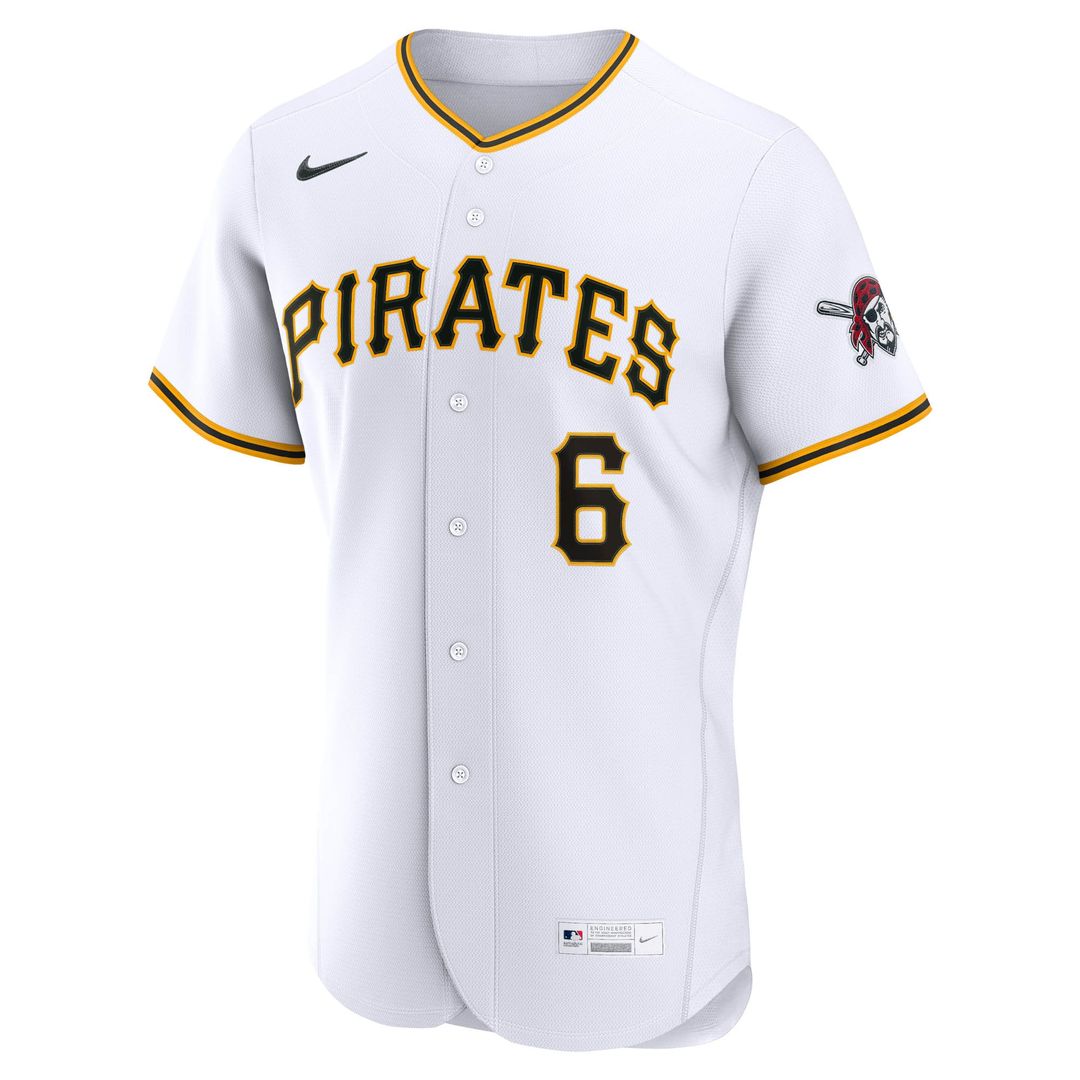 Pittsburgh Pirates Konnor Griffin Nike Home Authentic Jersey - White Team Jersey Sports Fan Apparel