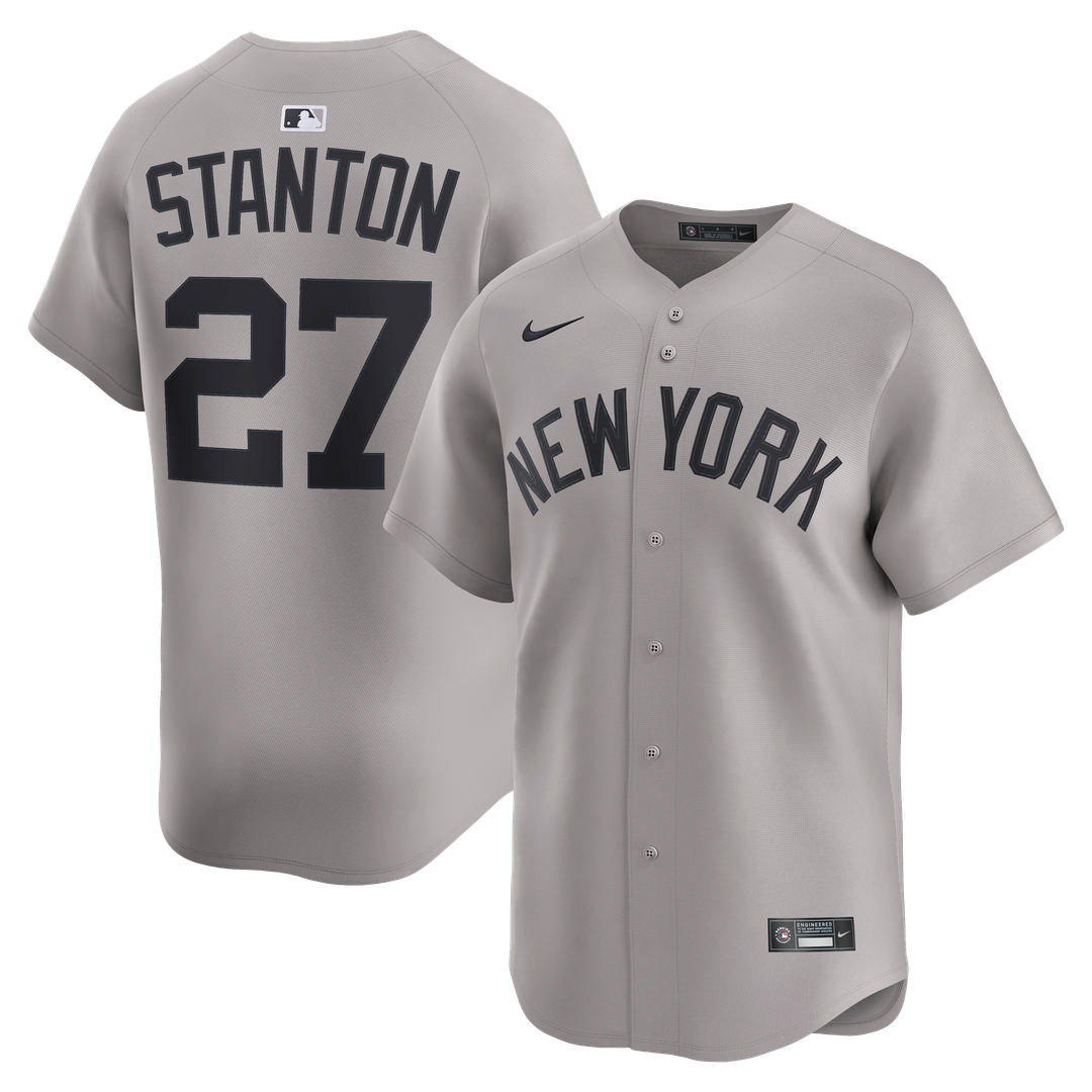 New York Yankees Giancarlo Stanton Nike Home Limited Player Jersey - White Team Jersey Sports Fan Apparel